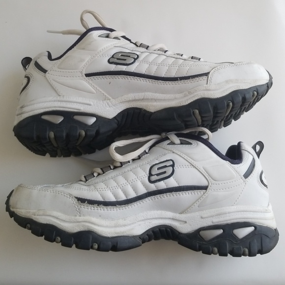 skechers leather synthetic upper